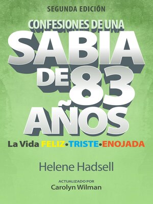 cover image of Confesiones de una sabia de 83 años